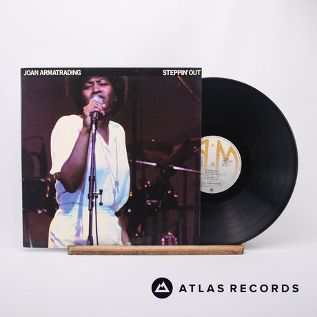 Joan Armatrading Steppin' Out LP Vinyl Record - Front Cover & Record