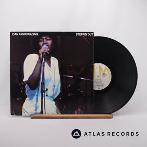 Joan Armatrading Steppin' Out LP Vinyl Record - Front Cover & Record
