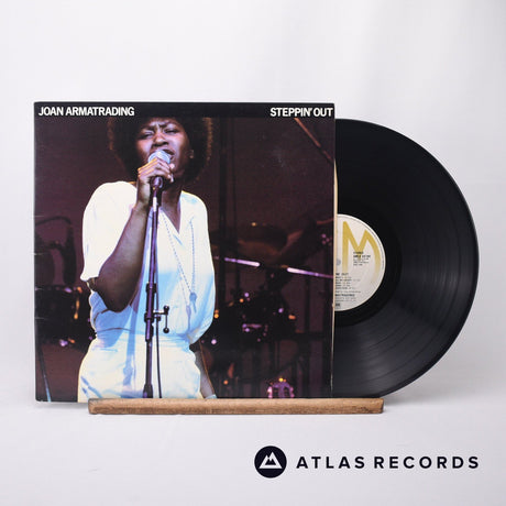 Joan Armatrading Steppin' Out LP Vinyl Record - Front Cover & Record