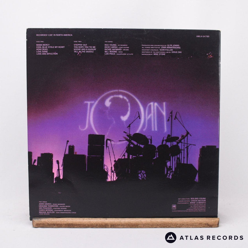 Joan Armatrading - Steppin' Out - Gatefold LP Vinyl Record - VG+/VG+