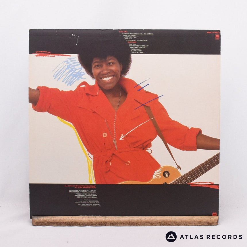 Joan Armatrading - The Key - Embossed Sleeve Townhouse LP Vinyl Record - EX/EX