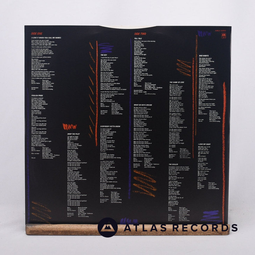 Joan Armatrading - The Key - Embossed Sleeve LP Vinyl Record - EX/EX