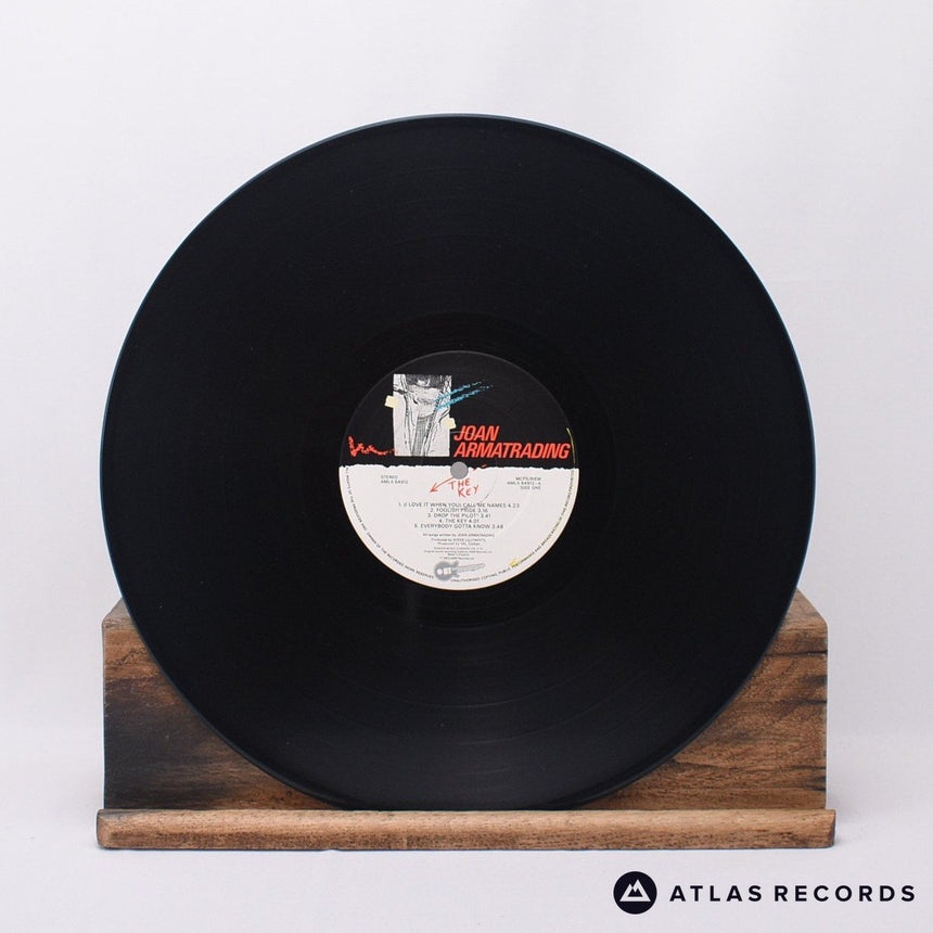 Joan Armatrading - The Key - Embossed Sleeve LP Vinyl Record - EX/EX