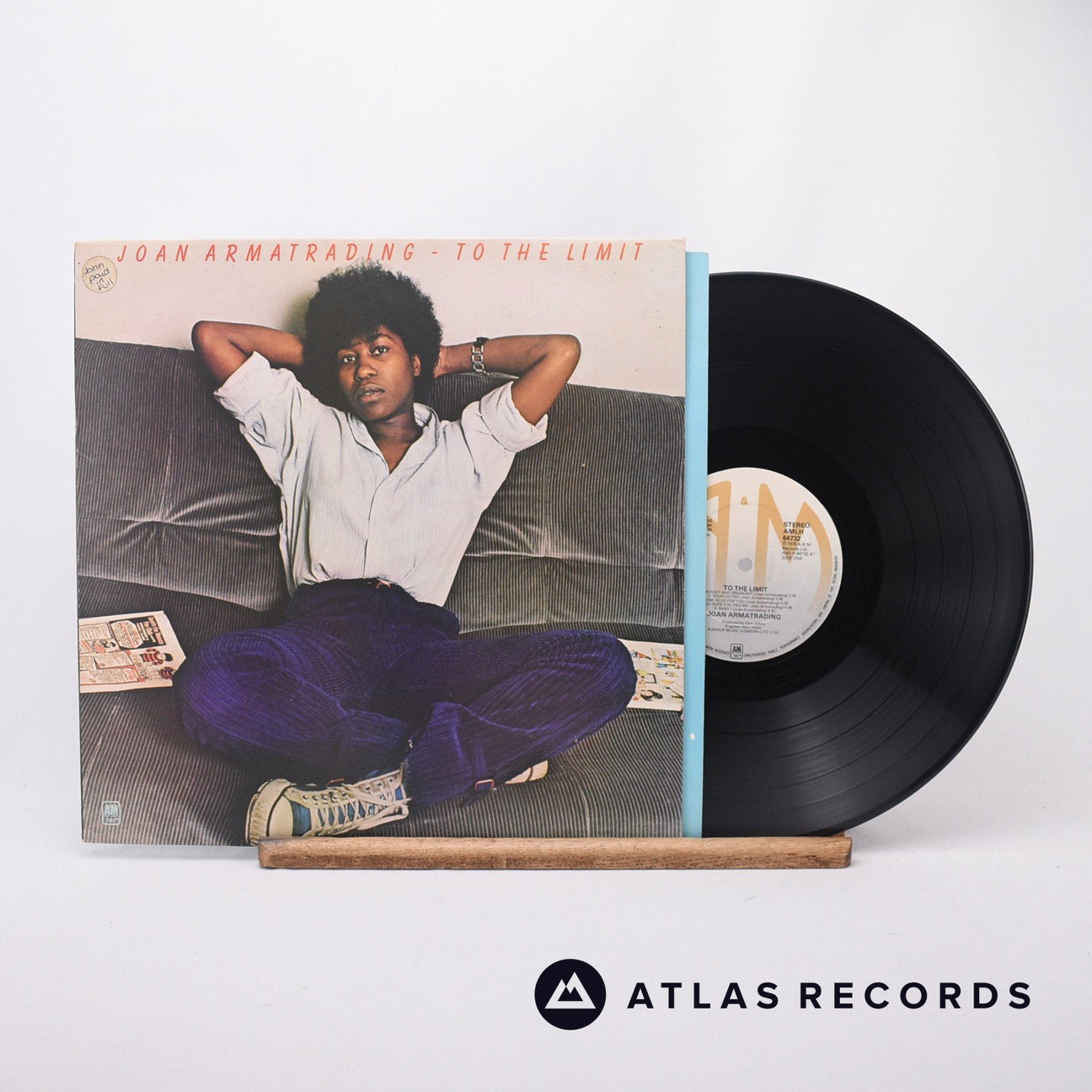 Joan Armatrading To The Limit LP Vinyl Record - Front Cover & Record