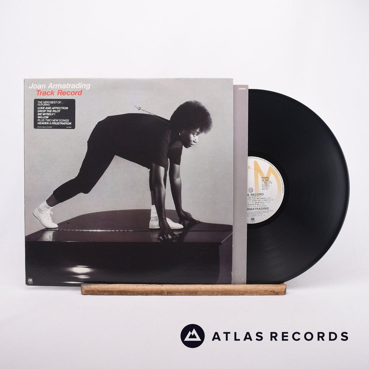 Joan Armatrading Track Record LP Vinyl Record - Front Cover & Record