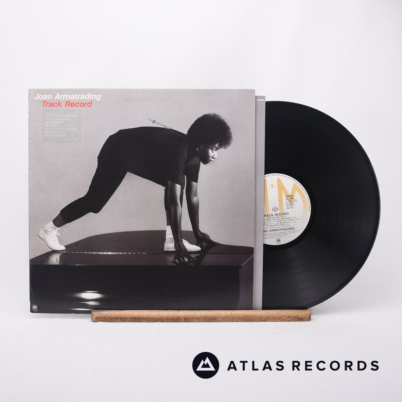 Joan Armatrading Track Record LP Vinyl Record - Front Cover & Record