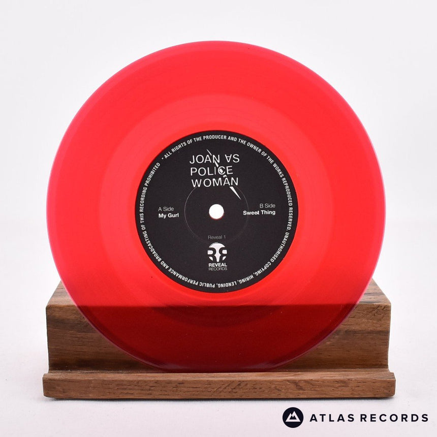 Joan As Police Woman - My Gurl - Red 7" Vinyl Record - NM/NM