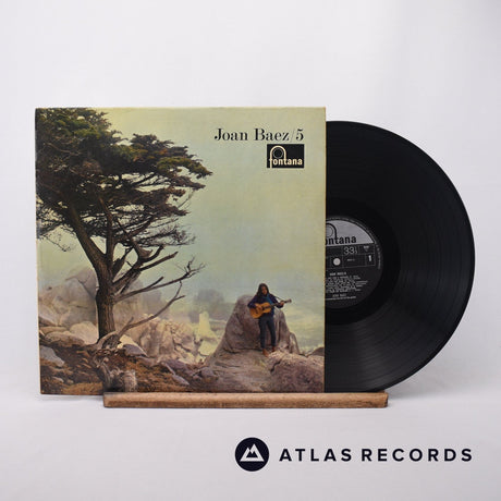 Joan Baez 5 LP Vinyl Record - Front Cover & Record