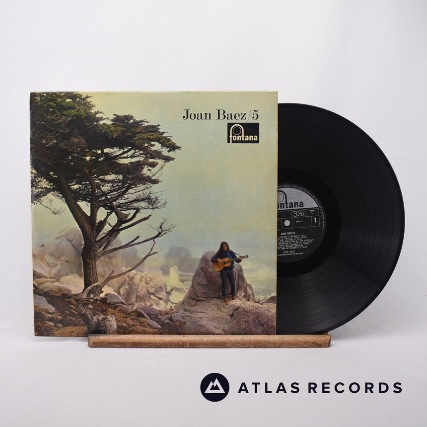 Joan Baez 5 LP Vinyl Record - Front Cover & Record