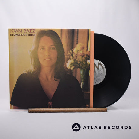 Joan Baez Diamonds & Rust LP Vinyl Record - Front Cover & Record