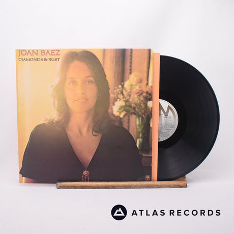 Joan Baez Diamonds & Rust LP Vinyl Record - Front Cover & Record