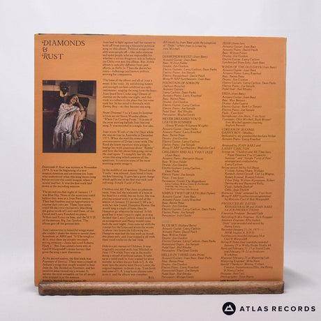 Joan Baez - Diamonds & Rust - LP Vinyl Record - EX/VG+