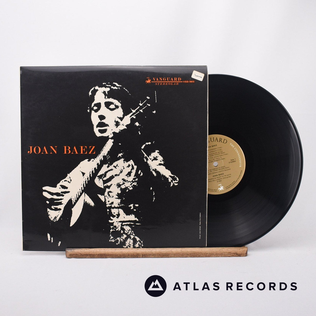Joan Baez Joan Baez LP Vinyl Record - Front Cover & Record