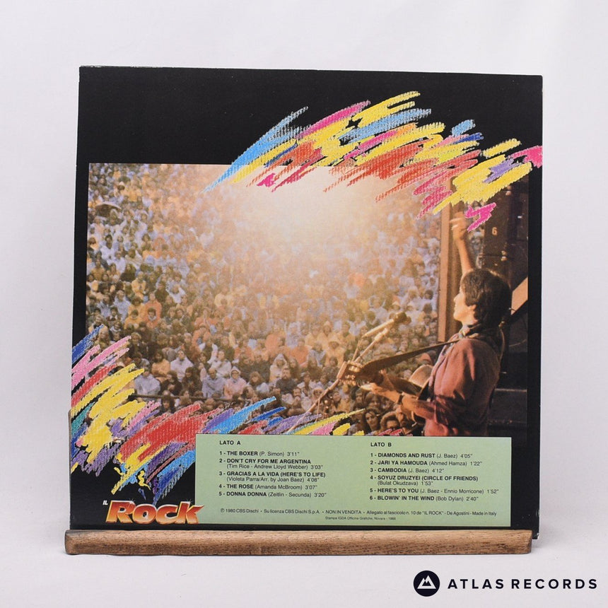 Joan Baez - Joan Baez - Magazine Reissue Italian LP Vinyl Record - EX/EX