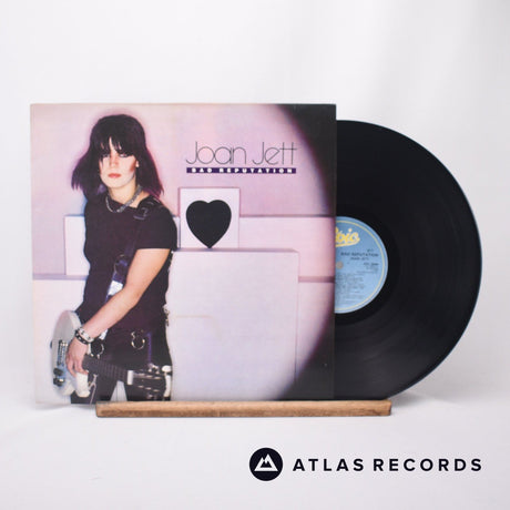 Joan Jett Bad Reputation LP Vinyl Record - Front Cover & Record