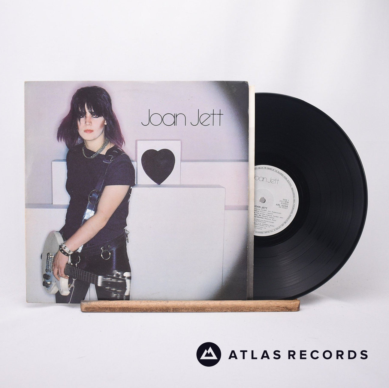 Joan Jett Joan Jett LP Vinyl Record - Front Cover & Record