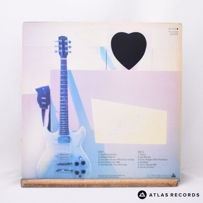 Joan Jett - Joan Jett - LP Vinyl Record - VG+/EX