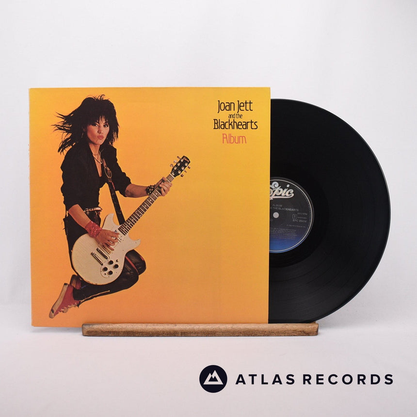 Joan Jett & The Blackhearts Album LP Vinyl Record - Front Cover & Record