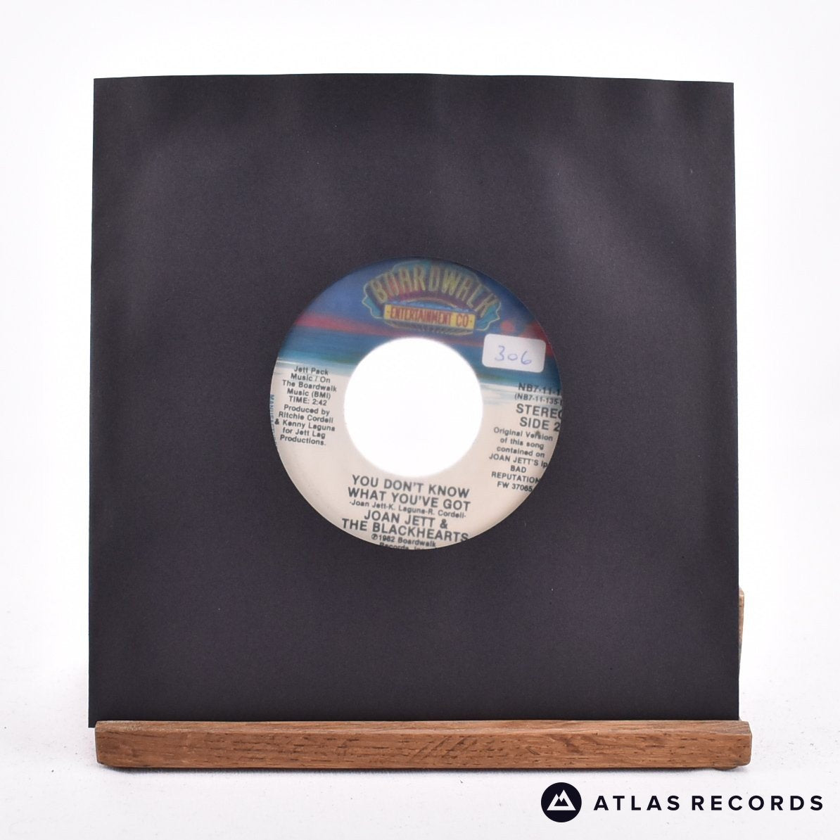 Joan Jett & The Blackhearts I Love Rock 'N Roll 7" Vinyl Record - In Sleeve