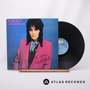 Joan Jett & The Blackhearts I Love Rock 'N Roll LP Vinyl Record - Front Cover & Record