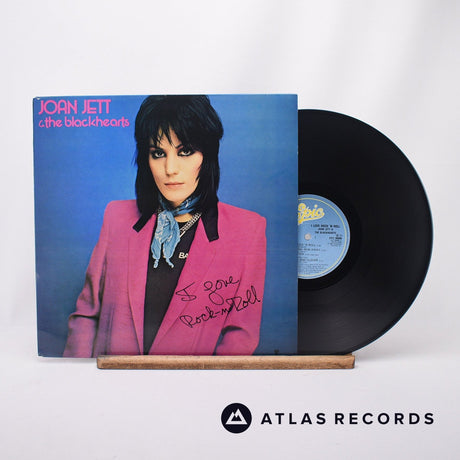 Joan Jett & The Blackhearts I Love Rock 'N Roll LP Vinyl Record - Front Cover & Record