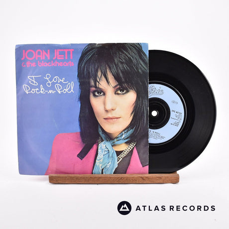 Joan Jett & The Blackhearts I Love Rock-N-Roll 7" Vinyl Record - Front Cover & Record