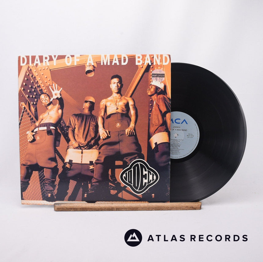 Jodeci Diary Of A Mad Band LP Vinyl Record - Front Cover & Record