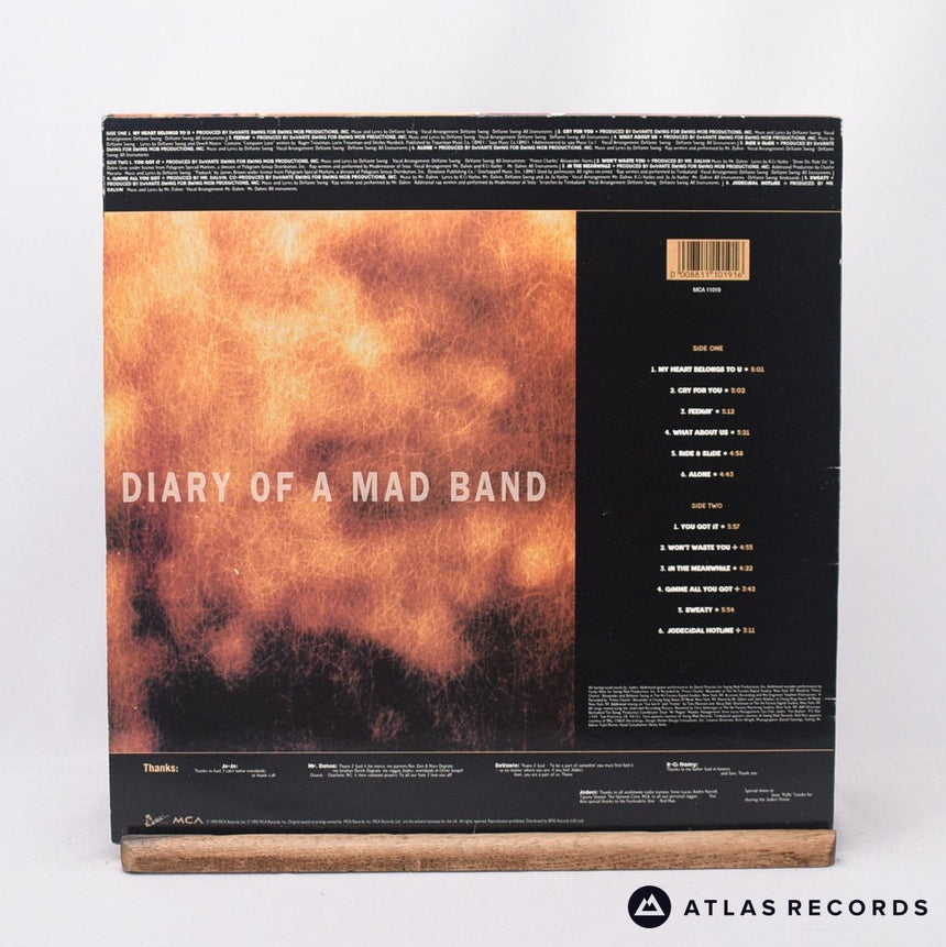 Jodeci - Diary Of A Mad Band - LP Vinyl Record - EX/VG