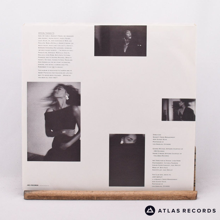 Jody Watley - Jody Watley - LP Vinyl Record - EX/EX