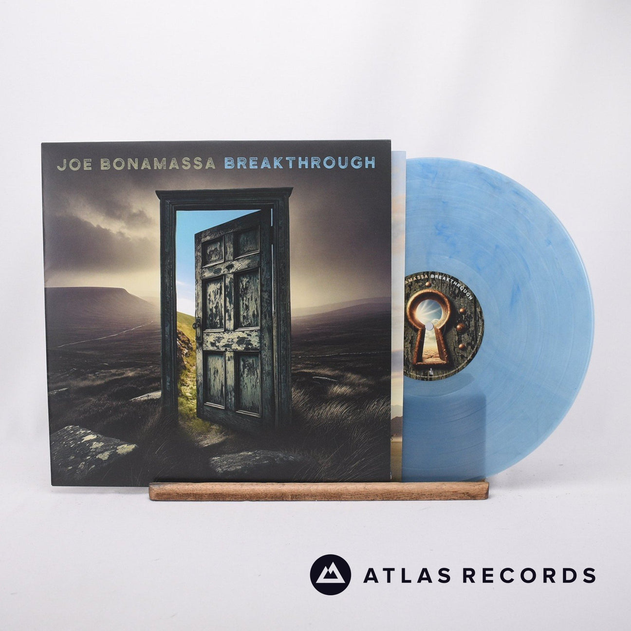 Joe Bonamassa Breakthrough LP Vinyl Record - Front Cover & Record