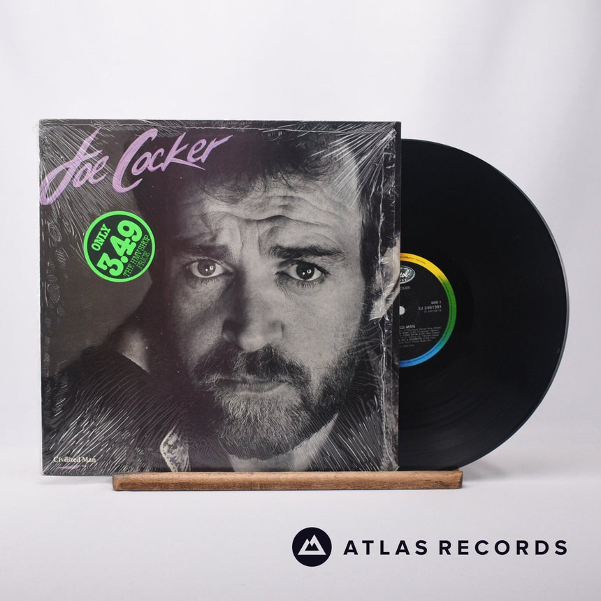 Joe Cocker Civilized Man LP Vinyl Record - Front Cover & Record