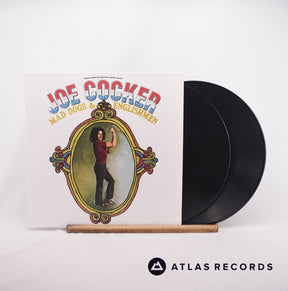 Joe Cocker Mad Dogs & Englishmen 2 x LP Vinyl Record - Front Cover & Record