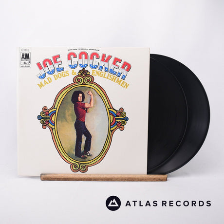 Joe Cocker Mad Dogs & Englishmen 2 x LP Vinyl Record - Front Cover & Record