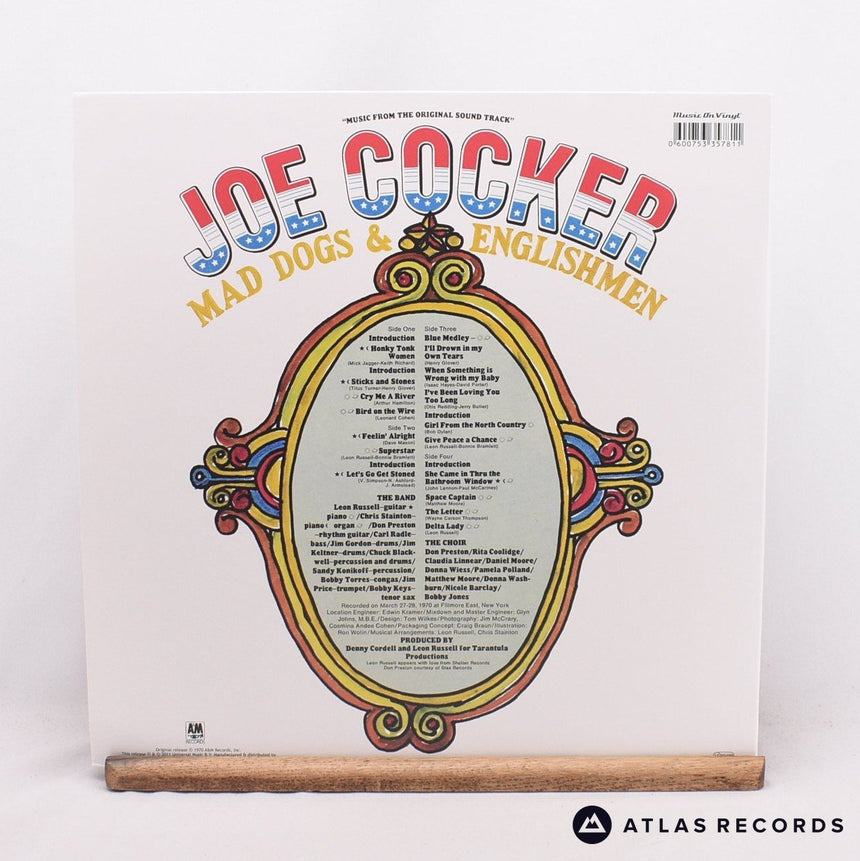 Joe Cocker - Mad Dogs & Englishmen - 1A 1B1 C 1D 2 x LP Vinyl Record - EX/NM