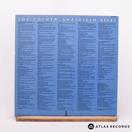 Joe Cocker - Sheffield Steel - LP Vinyl Record - EX/VG+