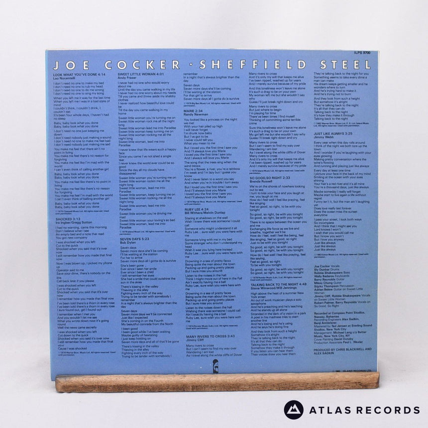 Joe Cocker - Sheffield Steel - LP Vinyl Record - EX/EX