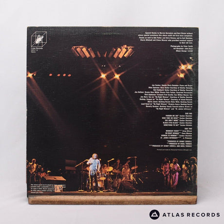 Joe Cocker - Something To Say - Textured Sleeve LP Vinyl Record - VG+/EX