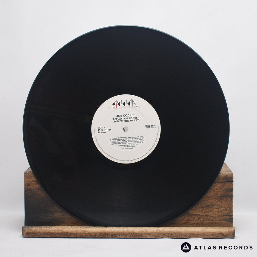 Joe Cocker - Something To Say - LP Vinyl Record - VG+/EX