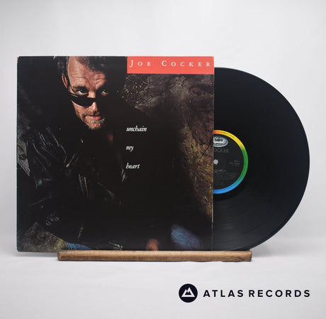 Joe Cocker Unchain My Heart LP Vinyl Record - Front Cover & Record