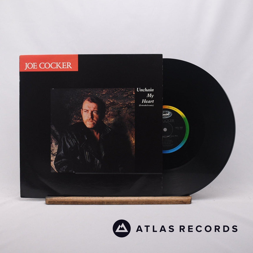 Joe Cocker Unchain My Heart 12" Vinyl Record - Front Cover & Record