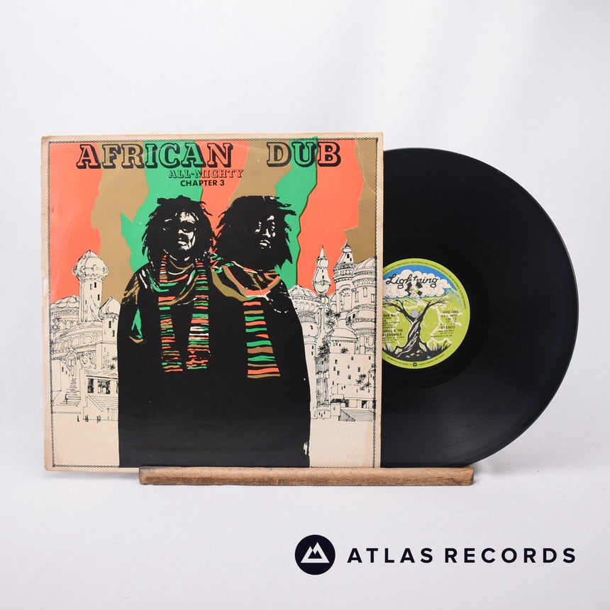 Joe Gibbs & The Professionals African Dub - All Mighty - Chapter Three LP Vinyl Record - Front Cover & Record