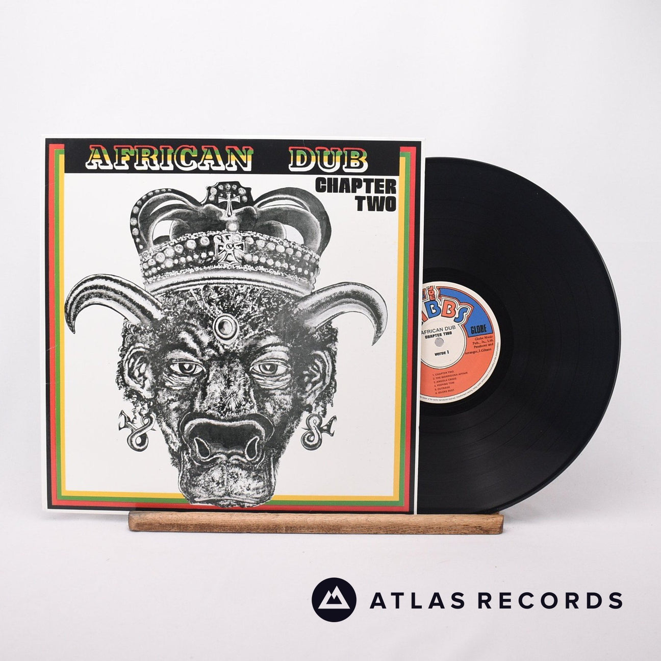 Joe Gibbs & The Professionals African Dub LP Vinyl Record - Front Cover & Record