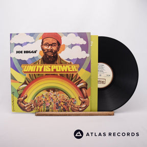 Joe Higgs Unity Is Power LP Vinyl Record - Front Cover & Record
