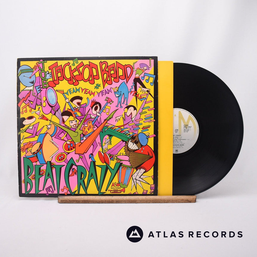 Joe Jackson Band Beat Crazy LP Vinyl Record - Front Cover & Record