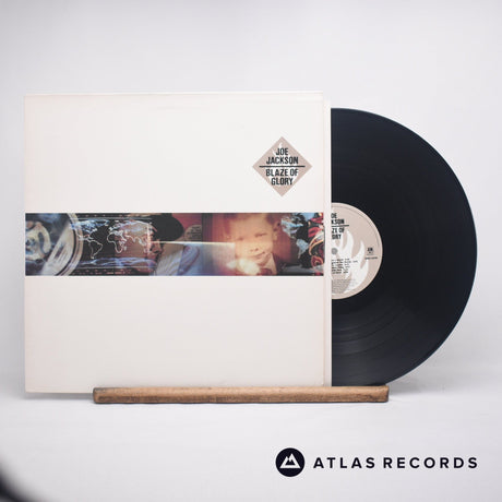 Joe Jackson Blaze Of Glory LP Vinyl Record - Front Cover & Record