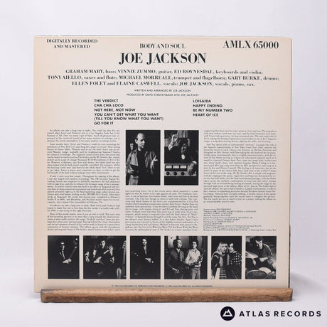 Joe Jackson - Body And Soul - LP Vinyl Record - EX/EX