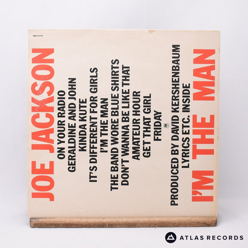 Joe Jackson - I'm The Man - LP Vinyl Record - VG+/EX