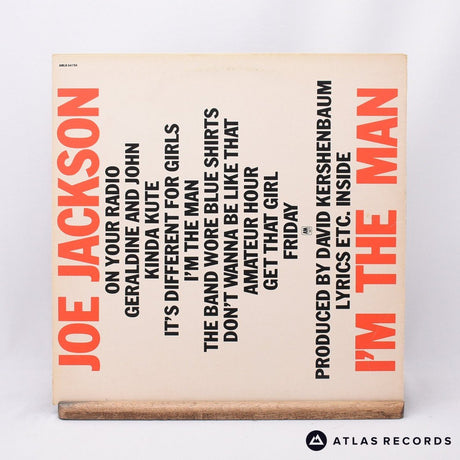 Joe Jackson - I'm The Man - LP Vinyl Record - VG+/EX