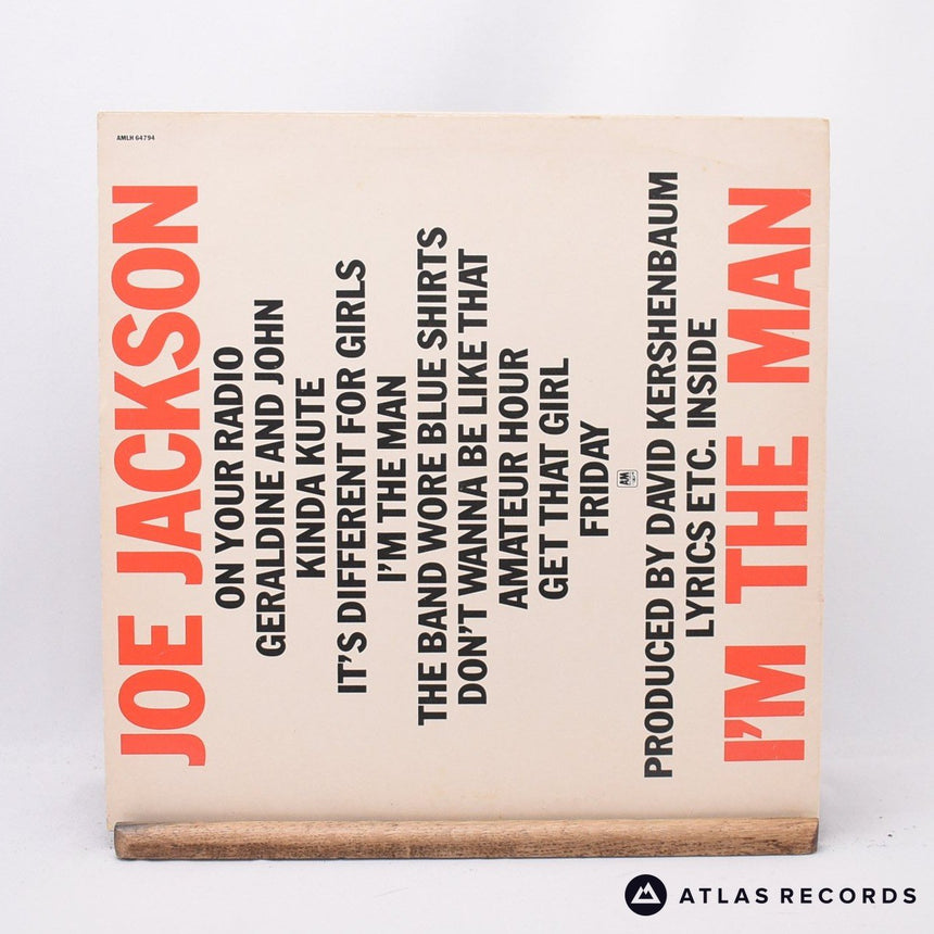 Joe Jackson - I'm The Man - LP Vinyl Record - VG+/VG