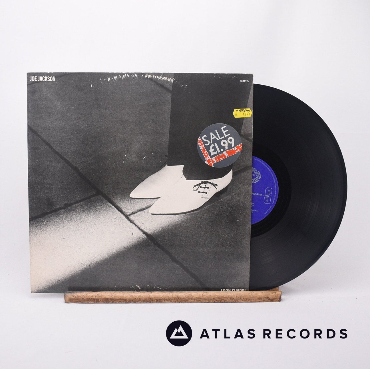 Joe Jackson Look Sharp! LP Vinyl Record - Front Cover & Record